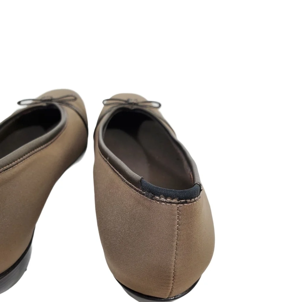 Munro American Brown Juliet Bow Shoes